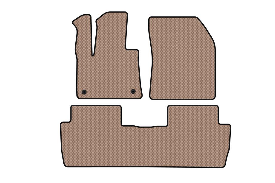 Peugeot 5008 2016–2023 Gummimattor Carsuit (2016-2020, beige) Image