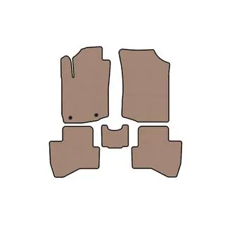Gummimattor Carsuit (HB, beige)