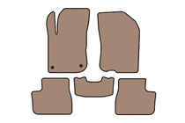 Peugeot 208 2012–2019 Gummimattor Carsuit (Beige) foto 1