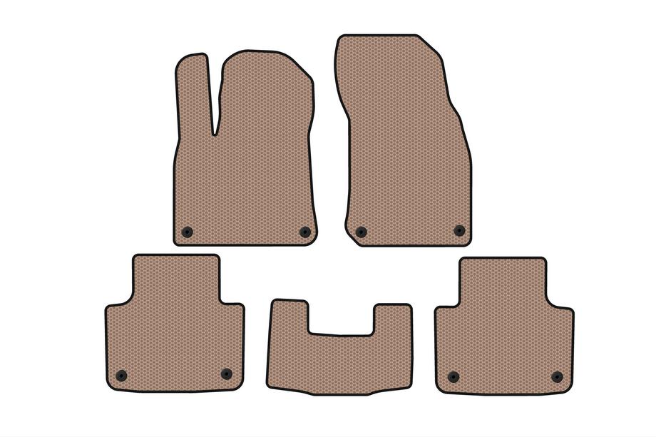 Porsche Cayenne 2018– Gummimattor Carsuit (Beige) Image