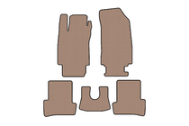 Renault Clio III 2005–2012 Gummimattor Carsuit (Beige) foto 1