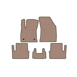 Gummimattor Carsuit (HB, beige) foto 1