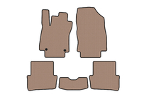 Renault Clio IV 2012–2019 Gummimattor Carsuit (2012-2016, HB, 5-dörrars, beige) foto 1