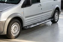 Ford Connect 2002–2006 Sidosteg Sunrise (2 st, aluminium) foto 1