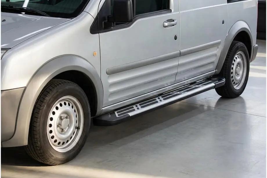 Ford Connect 2002–2006 Sidosteg Sunrise (2 st, aluminium) Image