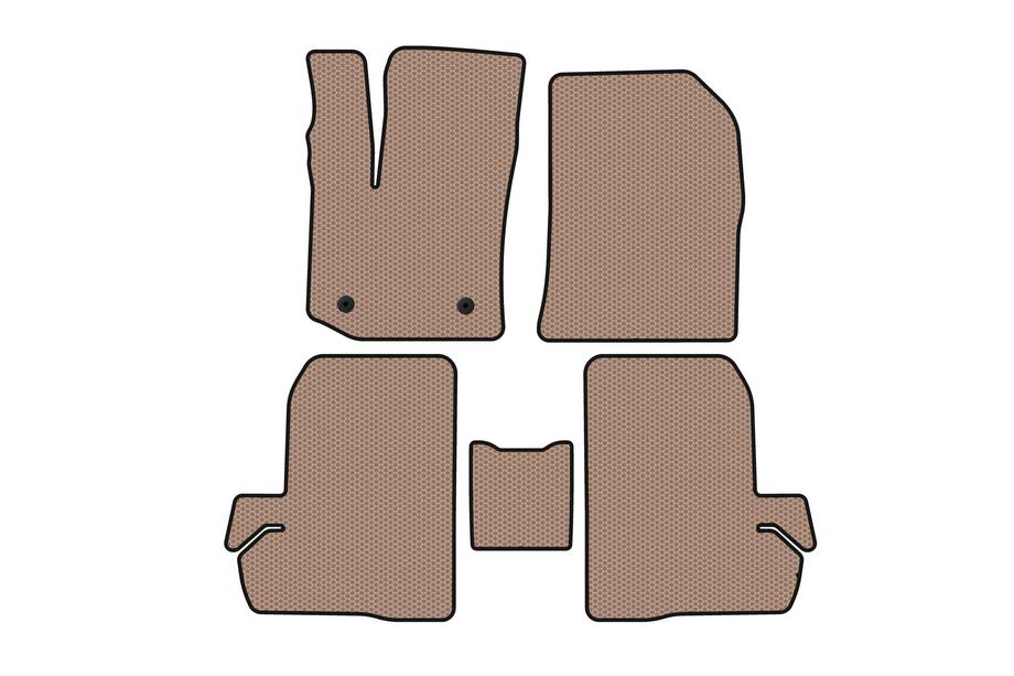 Renault Dokker 2013–2022 Gummimattor Carsuit (Beige) Image