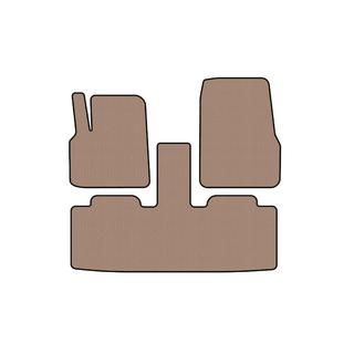 Gummimattor Carsuit (2 rader, 7-sits, beige) foto 1