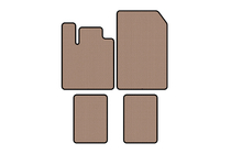Renault Twingo 2007–2014 Gummimattor Carsuit (Beige) foto 1