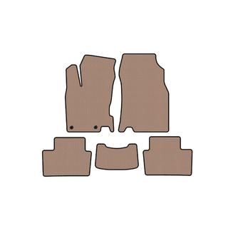 Gummimattor till kupén Carsuit (2015-2018, beige) foto 1