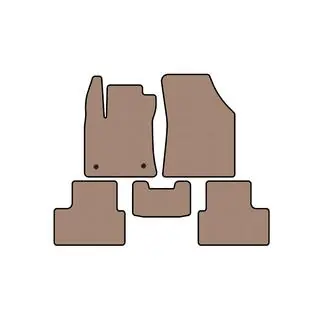 Gummimattor Carsuit (SD, beige) foto 1