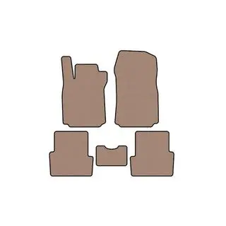 Gummimattor Carsuit (Beige) foto 1