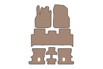Renault Scenic/Grand 2003–2009 Carsuit gummimattor till kupén (3 rader, beige) foto 1