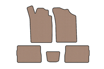 Renault Symbol 1999–2008 Gummimattor Carsuit (SD, beige) foto 1