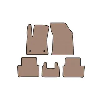 Gummimattor Carsuit (2016-2020, SW, beige) foto 1