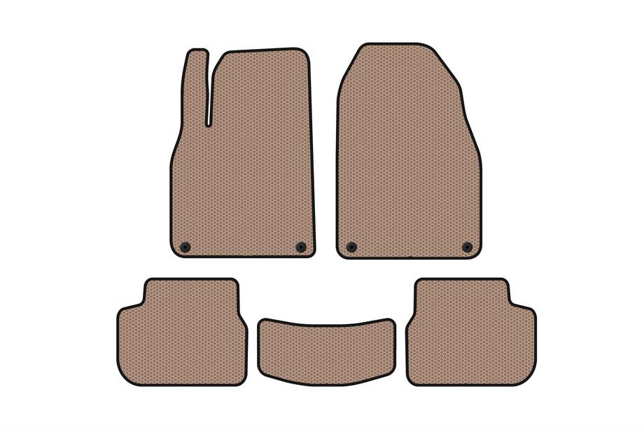 Saab 9-3 2002–2014 Gummimattor Carsuit (Beige) Image
