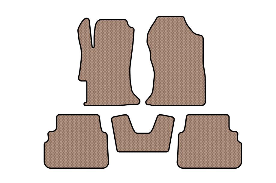 Subaru XV 2017–2023 Gummimattor Carsuit V1 (Beige) Image