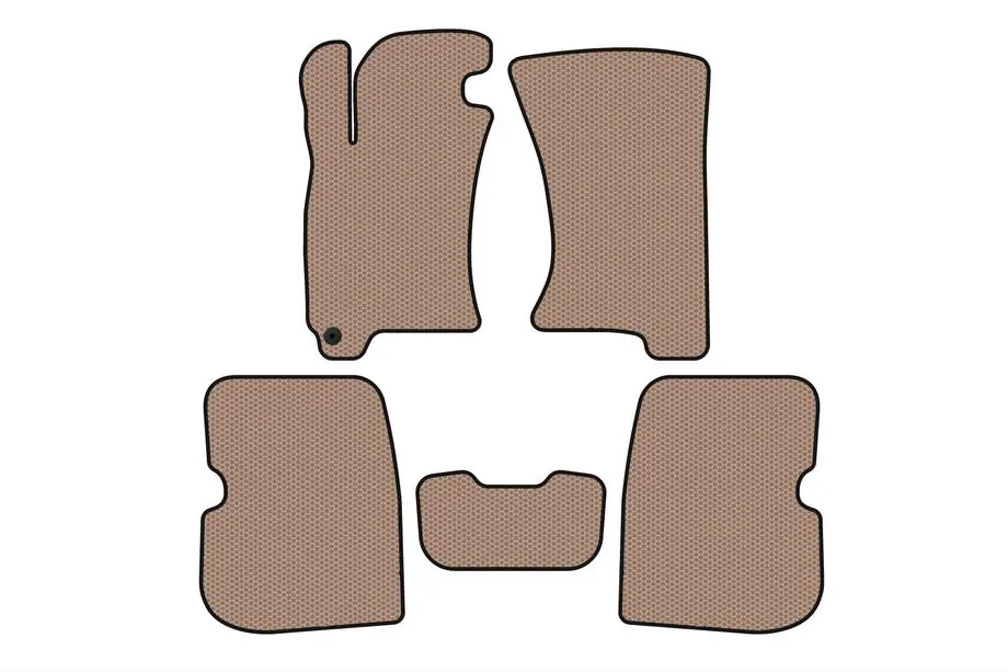 Subaru Forester 1997–2002 Gummimattor Carsuit (Beige) Image