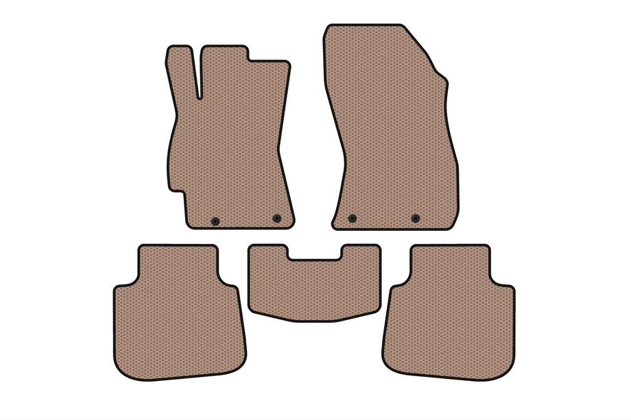 Subaru Legacy 2014–2019 Gummimattor Carsuit (SD, Legacy BN, beige) Image