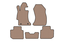 Subaru Impreza 2011–2016 Gummimattor Carsuit (SD, beige) foto 1