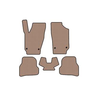 Gummimattor Carsuit (2010-2012, HB, 5-dörrars, beige) Seat Ibiza 2010–2017 foto 1