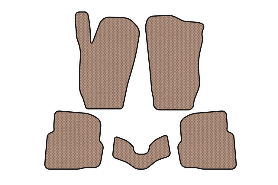 Seat Cordoba 2000–2009 Gummimattor Carsuit (SD, beige) Image
