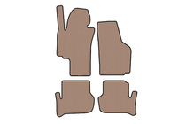 Seat Toledo 2005–2012 Gummimattor Carsuit (Beige) foto 1