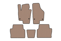 Seat Alhambra 2010– Gummimattor Carsuit (2 rader, beige) foto 1