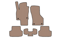 Seat Leon 2013–2020 Gummimattor Carsuit (Beige) foto 1