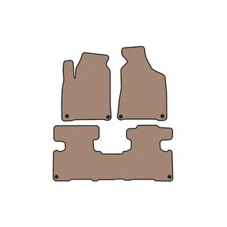 Gummimattor för kupén Carsuit (2010-2016, beige) SsangYong Korando 2010–2019 foto 1