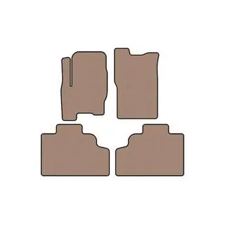 Gummimattor Carsuit (Beige)