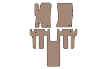 Ssang Yong Rodius Gummimattor för kupén Carsuit 2004-2008 (2 rader, beige) foto 1