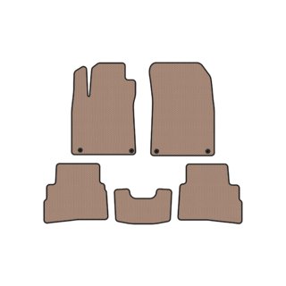 Gummimattor Carsuit (Beige) Suzuki Kizashi 2009–2016 foto 1