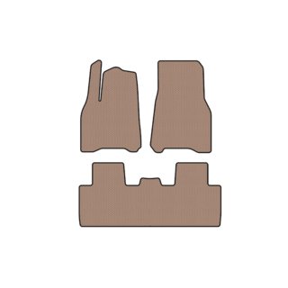 Gummimattor Carsuit (2020-2024, beige) Tesla Model Y 2020– foto 1