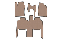 Toyota Previa 2000–2006 Gummimattor Carsuit (Beige) foto 1