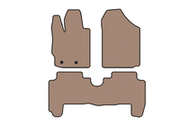 Toyota Yaris 2006–2011 Gummimattor Carsuit (HB, 5-dörrars, beige) foto 1
