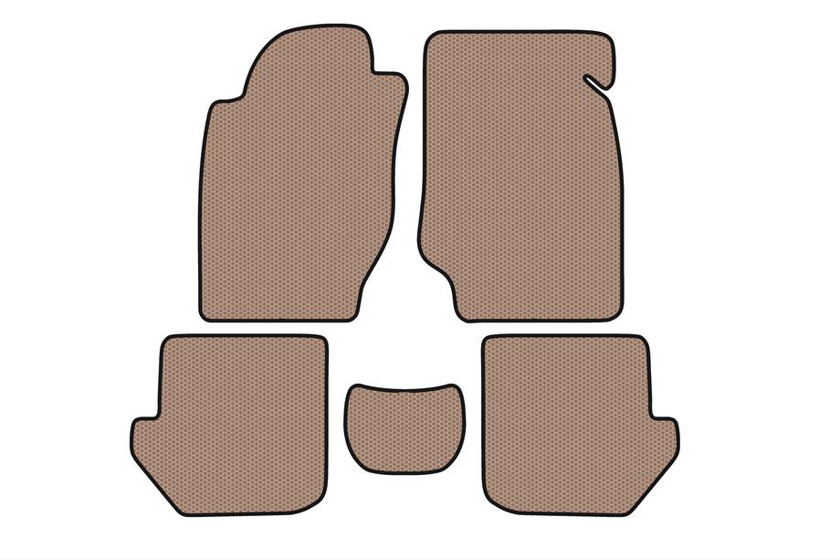 Toyota Rav 4 1996–2001 Gummimattor Carsuit (Beige) Image