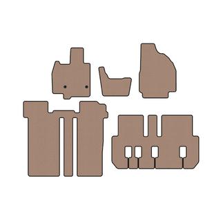 Gummimattor Carsuit (3 rader, 6-sits, beige) foto 1