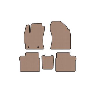 Gummimattor Carsuit (2016-2019, SD, beige) Toyota Corolla 2013–2019 foto 1