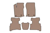 Toyota 4Runner 2009–2024 Gummimattor Carsuit (2 rader, 2014-2024, 7-sits, beige) foto 1