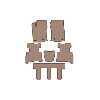 Gummimattor Carsuit (3 rader, 2014-2024, 7-sits, beige) foto 1