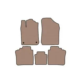 Gummimattor Carsuit (Beige) foto 1