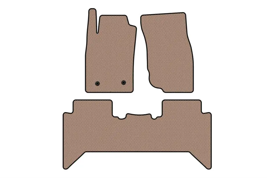 Toyota Hilux 2006–2015 Gummimattor Carsuit V2 (Beige) Image