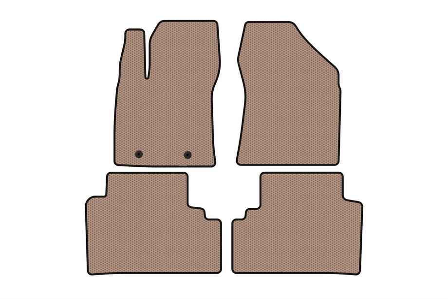 Toyota Avensis 2009–2018 Gummimattor Carsuit (SD, beige) Image