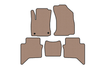 Toyota Hilux 2015– Gummimattor Carsuit (Beige) foto 1