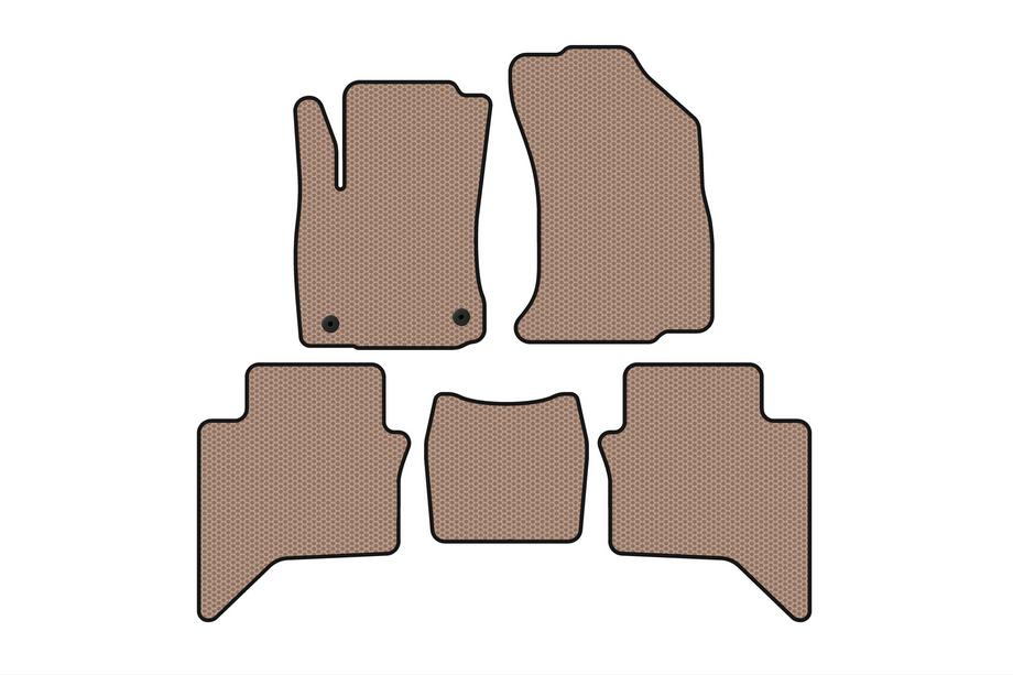 Toyota Hilux 2015– Gummimattor Carsuit (Beige) Image