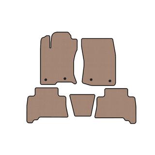Gummimattor för kupén Carsuit (2009-2014, beige) foto 1