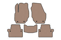 Volvo S80 2006–2016 Gummimattor Carsuit (Beige) foto 1