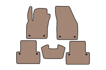 Volvo V50 2004–2012 Gummimattor Carsuit (2007-2012, SW, beige) foto 1