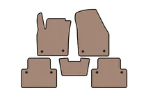 Volvo C30 2006–2012 Gummimattor Carsuit (HB, 3-dörrars, beige) foto 1