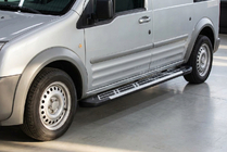 Ford Connect 2006–2009 Sidosteg Sunrise (2 st, aluminium) foto 1